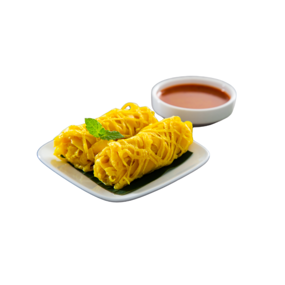 Roti Jala Kari Ayam